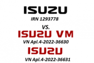 Đơn đăng ký nhãn hiệu ISUZU VM và ISUZU bị phản đối